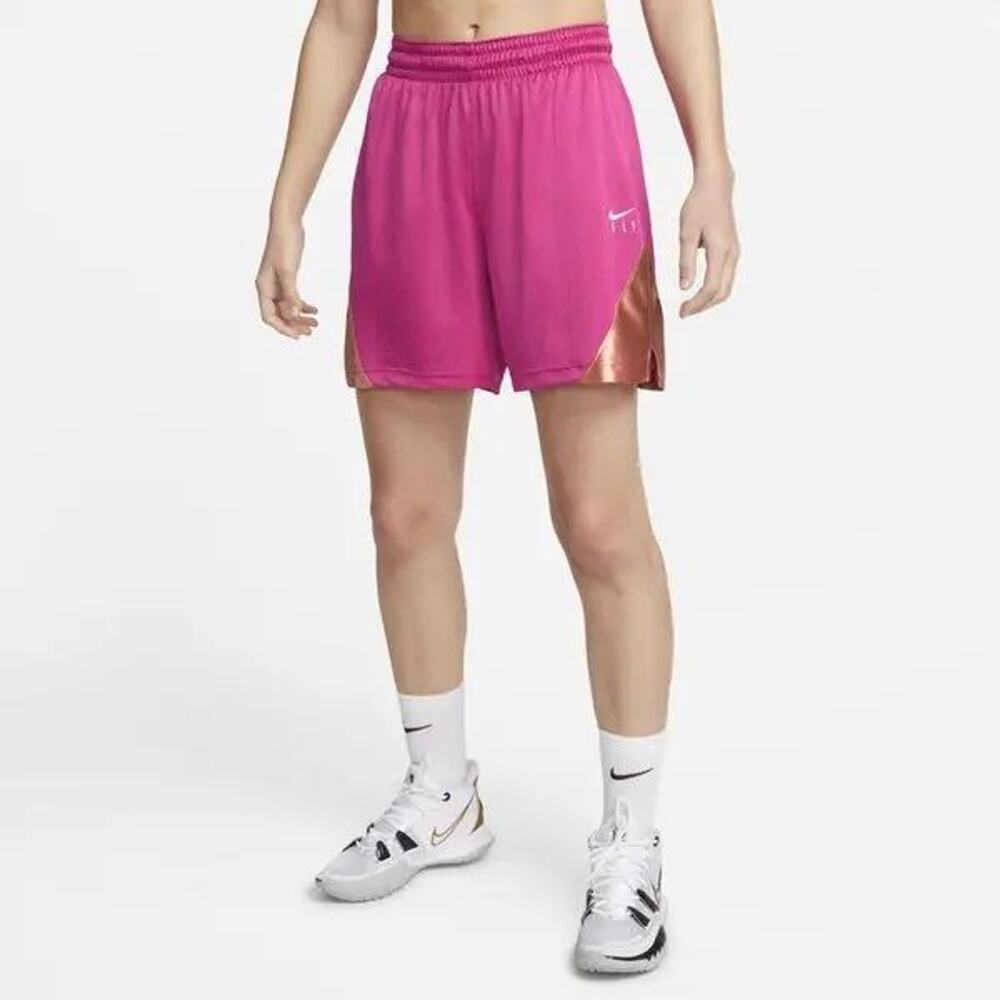 NWT NIKE Dri-Fit Isofly Women's Basketball Shorts Active Pink Size XS